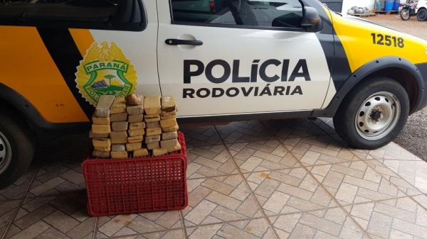 A droga totalizou 19,72Kg. (Foto: PRE)