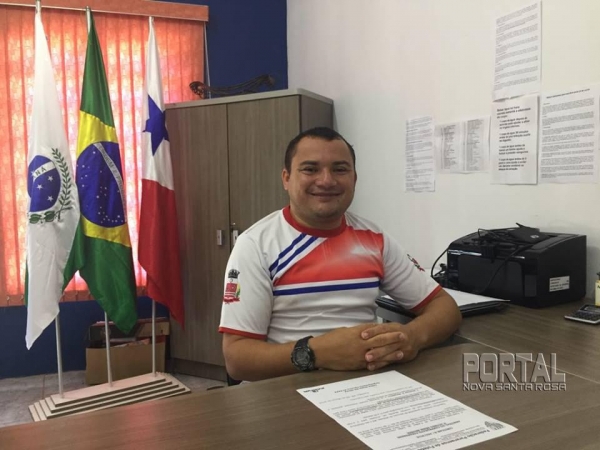 Éder Pavão comentou sobre o Campeonato. (Foto: Portal Nova Santa Rosa)