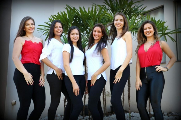 Seis meninas participarão do concurso .(Foto: Assessoria)