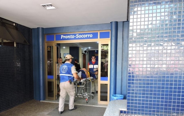 Acidente de trabalho deixa rondoniense ferido (Foto: Fernanda Bourscheidt/AquiAgora.net )