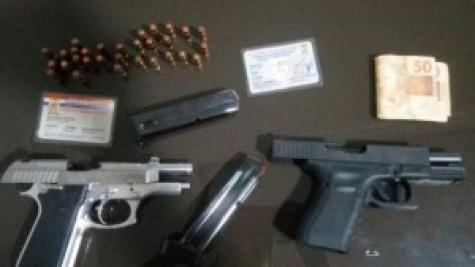apreensão de armas de fogo. (Foto: Correio do Estado)