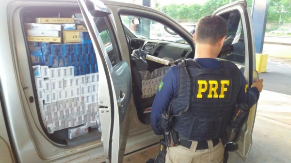 O destino da carga seria Cascavel. (Foto: PRF)