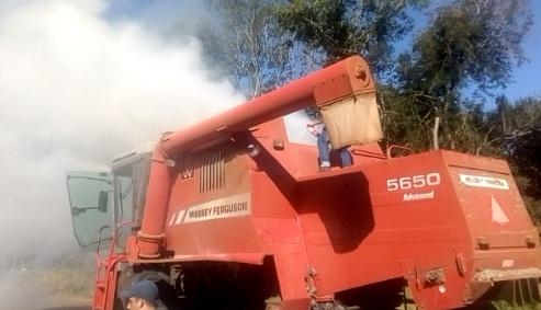 O Corpo de Bombeiros foi acionado. (Foto: PP News)