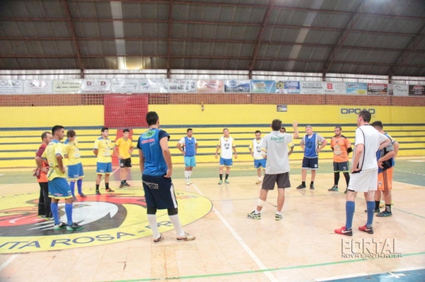 A equipe está se preparando a aproximadamente 45 dias, na quinta-feira (12) foi realizado mais um treinamento na Casa do Galo.(Foto: Portal Nova Santa Rosa)