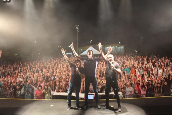 Show Rick e Giovani. (Fotos: Assessoria)