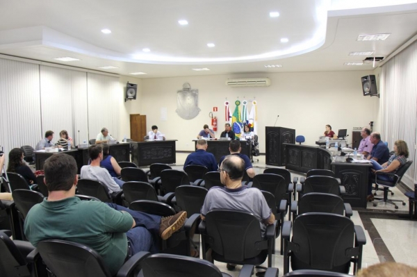 Sessão na Câmara de Vereadores. (Foto: Portal Nova Santa Rosa)