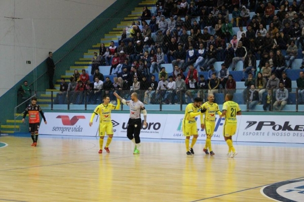 Copagril Futsal vence Blumenau por 5x3 e pontua na Liga Nacional (Foto: Carina Ribeiro/Copagril )
