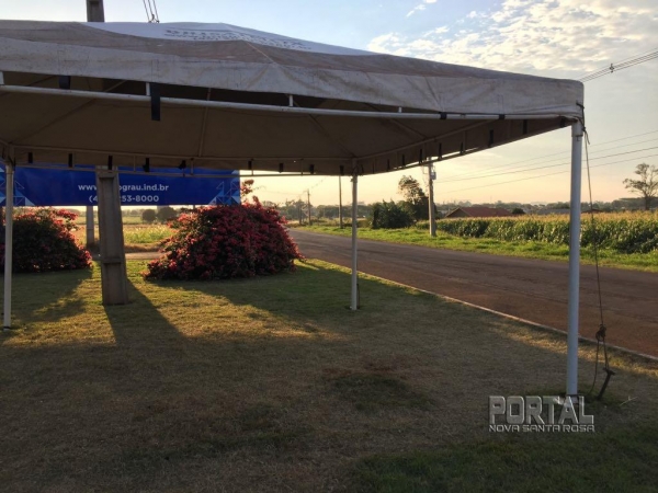 Aos poucos os manifestantes foram se retirando. (Foto: Portal Nova Santa Rosa)