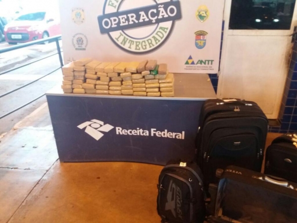 A Operação Fronteira Integrada é realizada em conjunto com a Receita Federal. (Foto: Assessoria)