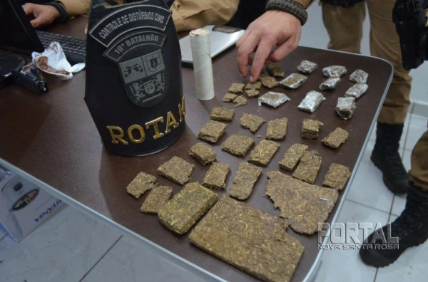 Uma pessoa foi detida. (Foto: Bogoni)