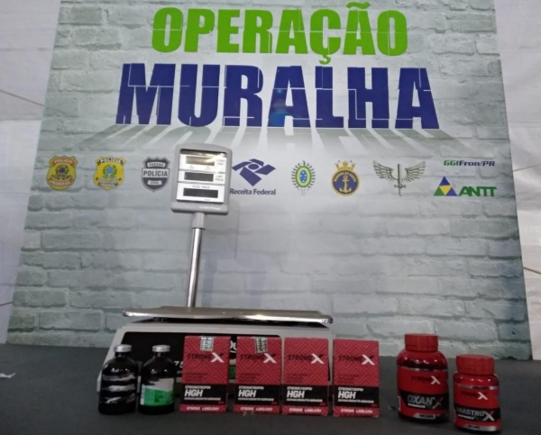 O contrabando foi encaminhado para a PF. (Foto: BPFron)