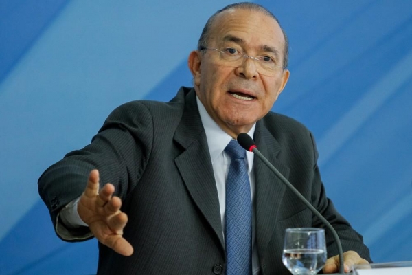 Ministro Eliseu Padilha (Casa Civil) em entrevista coletiva no Palácio do Planalto na semana passada (Foto: Isac Nóbrega/PR)