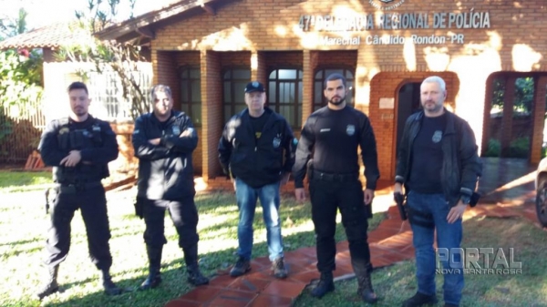 A operação está em andamento. (Fotos: Marechal News)