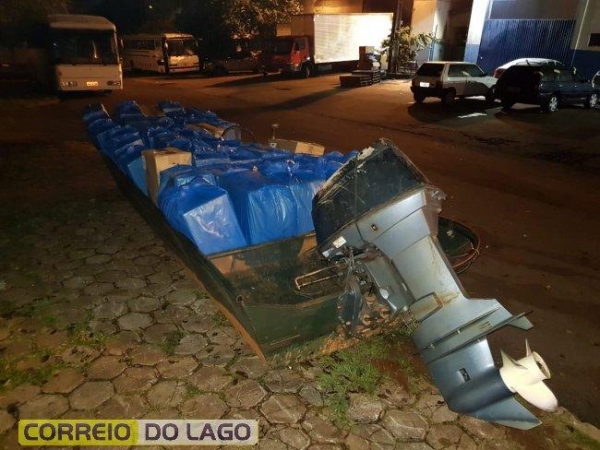 A ação foi na região de Entre Rios do Oeste. (Foto: Correio do Lago)