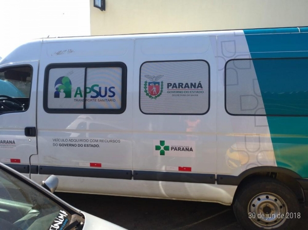 Falsa ambulância é apreendida com cigarro contrabandeado em Cambé (Foto: Portal Cambé)