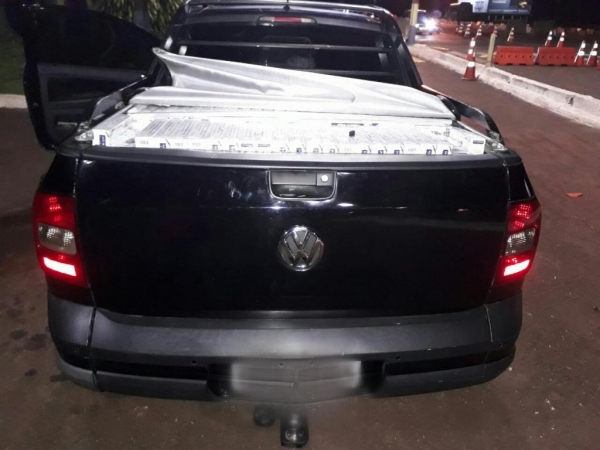 Ninguém foi preso. (Foto: PRF)