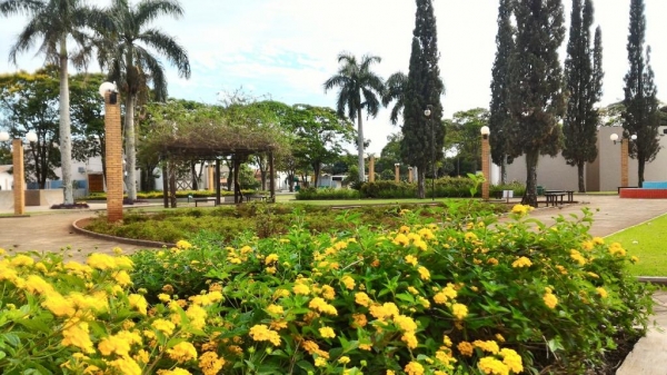 Praça da Bíblia. (Foto: Portal Nova Santa Rosa)