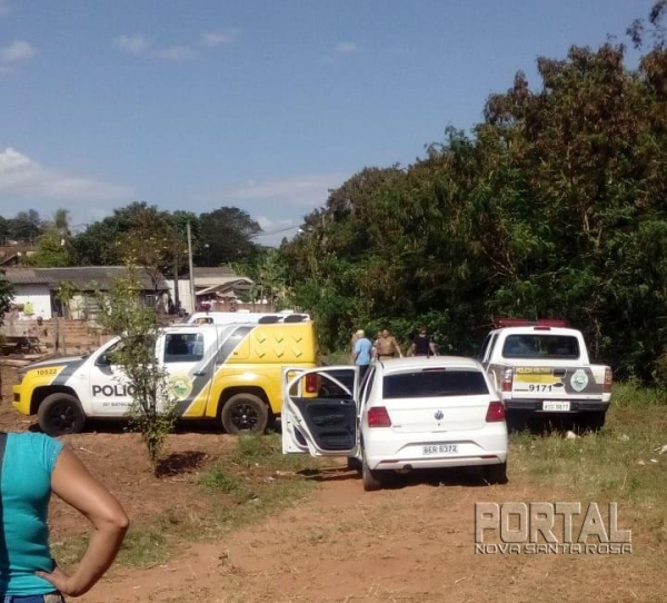 Confronto entre bandidos e a polícia. (Fotos: Colaborador)