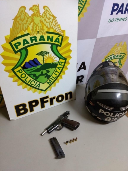 Os dois elementos possuem várias passagens pela polícia. (Foto: BPFron)