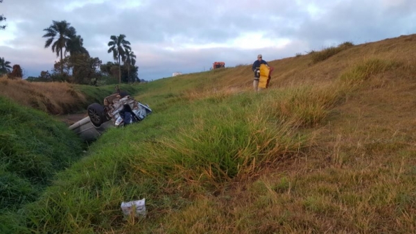 O homem que morreu foi identificado pelo Siate como Vicente Bertola, 53 anos.(Fotos: CGN)