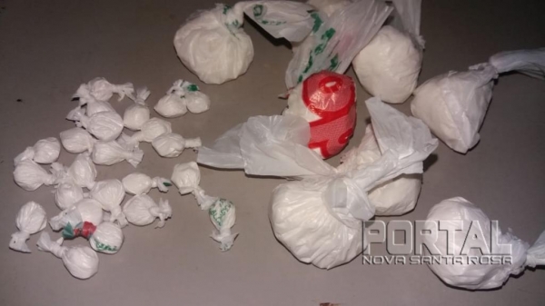 A droga renderia 160 buchas para o tráfico. (Foto: PM)