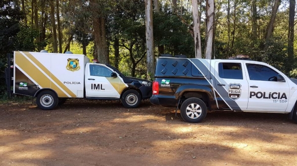 O Instituto Médico Legal também foi mobilizado e já fez o recolhimento do cadáver.(Fotos: CGN)