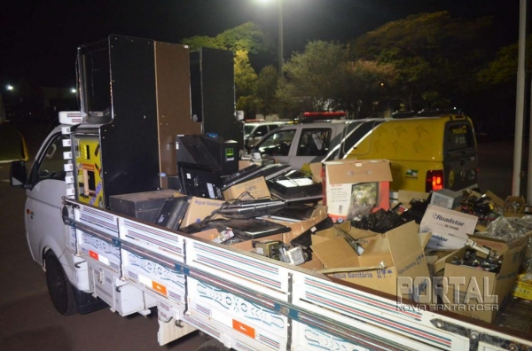 Todo material foi apreendido. (Fotos: Bogoni)