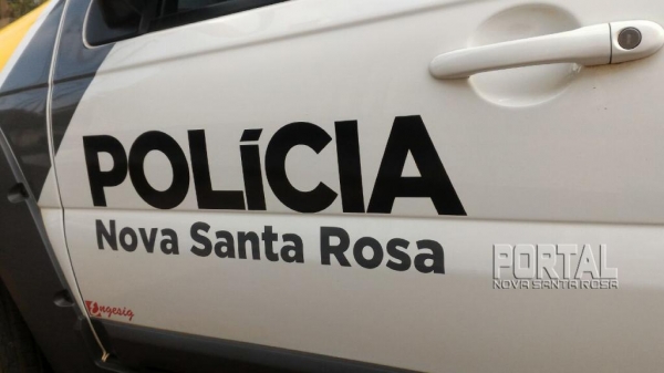 Um boletim foi registrado. (Foto: Portal Nova Santa Rosa)