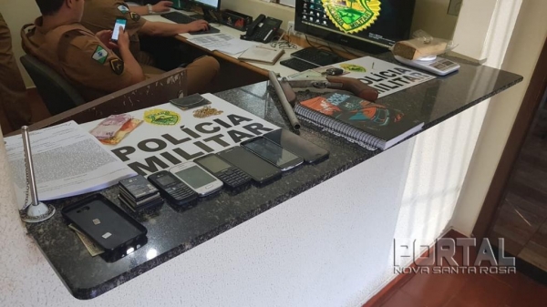 As apreensões aconteceram na tarde de hoje. (Foto: Portal Palotina)