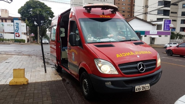 O bebê foi encaminhado ao Hospital São Lucas. (Foto: CGN)