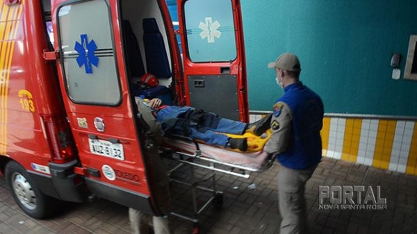 O jovem foi encaminhado para o Bom Jesus. (Foto: Bogoni)