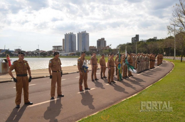 Durante o evento, foi entregue aos miliares em destaques, medalhas de Honra ao Mérito do batalhão.(Fotos: Bogoni)