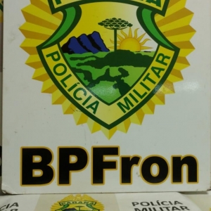 Crack apreendido. (Foto: BPFron)