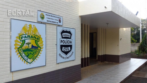 O fato foi registrado pela Polícia Militar (Foto: Portal Nova Santa Rosa).
