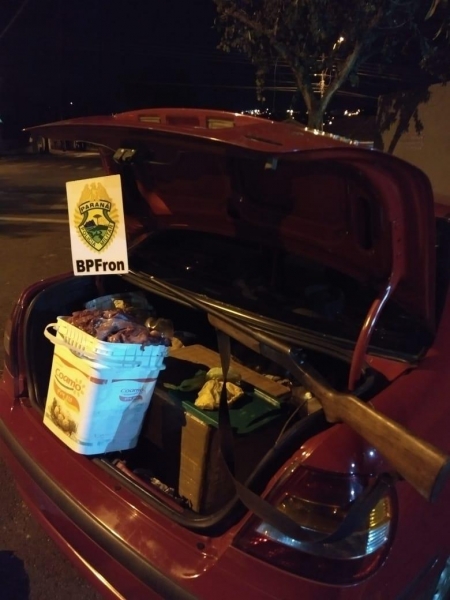 Um pessoas foi presa. (Foto: BPFron)