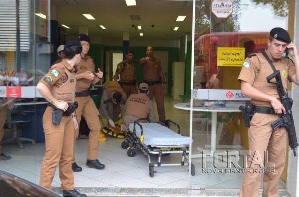 O homem chegou a ser socorrido, mas faleceu horas depois .(Foto: Bogoni/Radar B.O.)