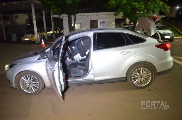 O condutor tentou fugir. (Fotos: Bogoni/Radar B.O.)