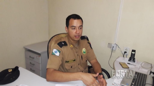 Conforme o tenente no mês de Setembro foram registrados apenas quatro roubos. (Foto: Portal Palotina)