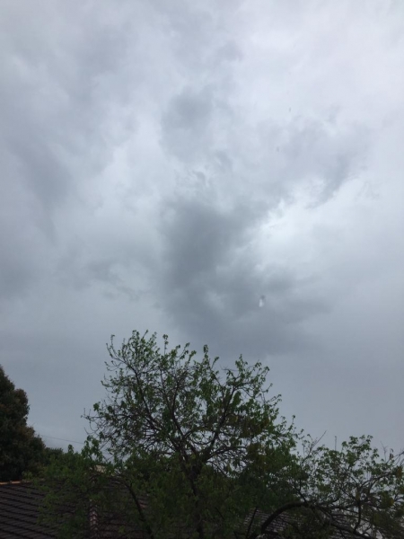 Imagem do tempo em Nova Santa Rosa nesta manhã. (Foto: Portal Nova Santa Rosa)