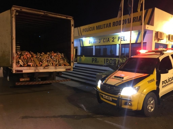 Uma pessoa foi presa. (Fotos: PRE)