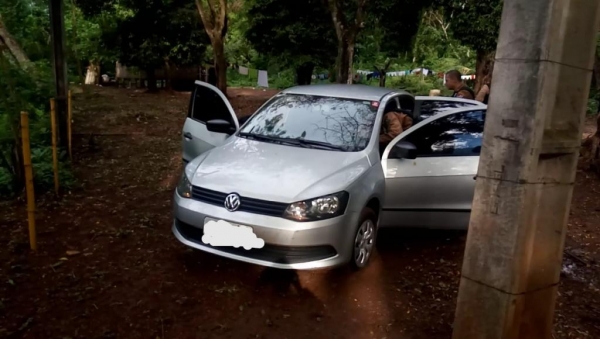 Duas pessoas foram presas. (Fotos: BPFron)