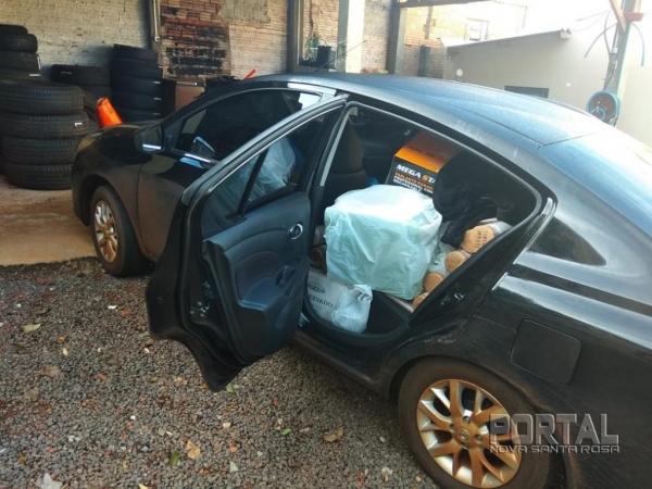 A mercadoria foi avaliada em 8 mil reais. (Fotos: Portal Palotina)