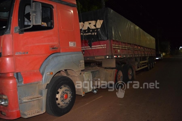 Uma pessoa foi presa em flagrante (Foto: Cristine Kempp/AquiAgora.net )