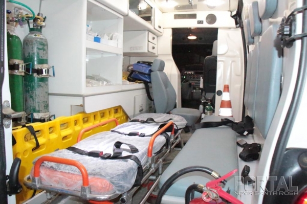 Com a chegada de uma ambulância do SAMU, a equipe prosseguiu com o atendimento, sendo encaminhada para um hospital na sequencia.(Foto: Arquivo)