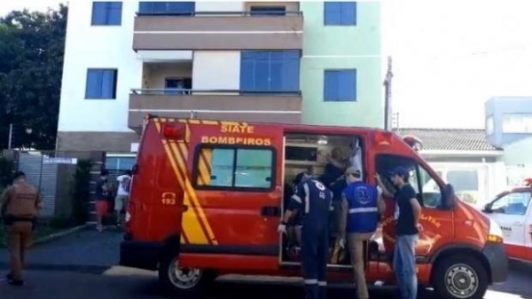 O socorristas do Siate e o médico do Samu foram deslocados para atender a criança. (Foto: Catve)