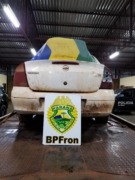 A apreensãp aconteceu na tarde de ontem. (Foto: BPFron)