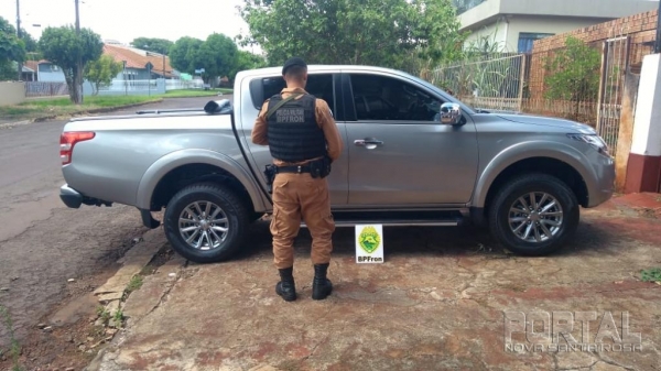 O veículo foi furtado no dia 5 deste mês. (Foto: BPFron)