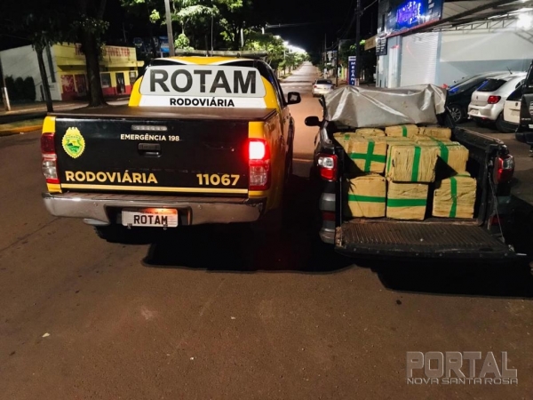 625 KG da droga foram apreendidos. (Foto: PRE)