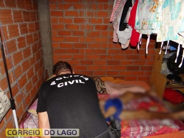 Foi constatado que o rapaz acabou levando quatro tiros a queima roupa, possivelmente de revólver calibre 22 (Foto: Correio do Lago )