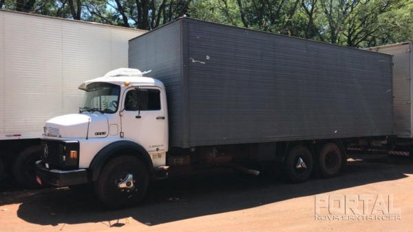 O caminhão foi apreendido em Marechal Rondon. (Fotos: Polícia Federal)